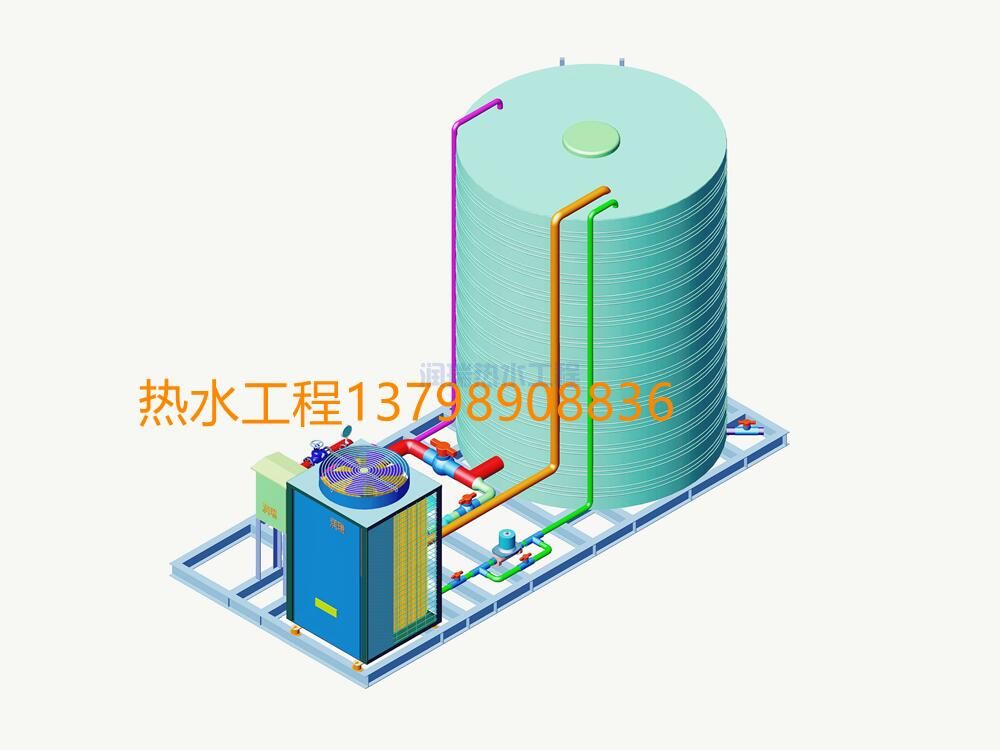 免安(ān)裝(zhuāng)一體(tǐ)式空氣能(néng)熱水器機組